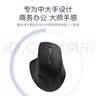 联想（Lenovo）无线蓝牙双模鼠标M500Pro 可充电 人体工学设计右手鼠标大手鼠标商务办公鼠标 笔记本平板鼠标 黑 实拍图