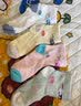 浪莎儿童袜子女童夏薄款短袜中大童棉袜网眼透气女孩学生运动中筒袜 实拍图