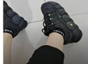 斐乐（FILA） 可颂面包鞋运动鞋女休闲鞋老爹鞋厚底鞋子 黑-BK 36 实拍图
