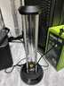 飞利浦（PHILIPS）紫外线消毒灯家用杀菌灯医院紫外线灯室内学校诊所移动式灭菌灯管 40W+标准灯座黑 遥控定时 实拍图