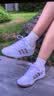adidas ENTRAP美式校园风运动少年感复古篮球风板鞋男女阿迪达斯 白色/暗银金属/树脂黄   40.5 实拍图