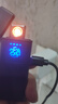 充电打火机防风电子点烟器钨丝usb智能感应点烟器打火机 黑色（两款混发） 实拍图
