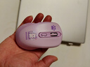 联想投资品牌异能者无线双模鼠标蓝牙家用商务办公台式/小新/拯救者适用可充电可爱女生喵喵芋圆紫N300 实拍图