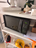 美的（Midea）微波炉烤箱一体机 小型家用平板易洁烧烤智能解冻20升微波炉  光波加热2026新款（M1-L201B二代） 实拍图