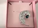 施华洛世奇（SWAROVSKI）IDYLLIA优雅羽毛情侣男女同款胸针送女朋友生日礼物女5730360 晒单实拍图