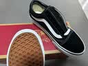 万斯（VANS）范斯经典款Old Skool黑色低帮复古鞋 Vans经典街头男女板鞋夏季新 黑色 41 _鞋内长26.5cm 实拍图