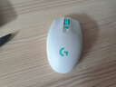 罗技（G）G304X 秒鲨-白色 无线鼠标 轻量化游戏鼠标 三角洲FPS无畏契约打瓦必备 实拍图