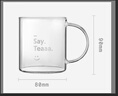 北鼎（Buydeem）茶水分离玻璃杯 办公泡茶滤杯高硼硅泡茶杯灰羽色 实拍图
