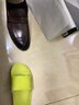 百丽男鞋通勤商务皮鞋春秋季牛皮套脚乐福鞋休闲皮鞋A0632AM2 棕色 42 (260mm) 实拍图
