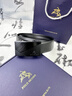 保罗美思得男士内穿式皮带2026新款真牛皮奢侈品牌自动扣裤腰生日情人节礼物 枪色 红色木盒不露尾高端轻奢高档商务送老公男友爸爸 120cm 配礼盒+礼袋【其他长度联系客服备注】 实拍图