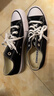 匡威（Converse）All Star夏季经典帆布男女低帮休闲运动鞋黑色101001 101001/黑色 41 实拍图