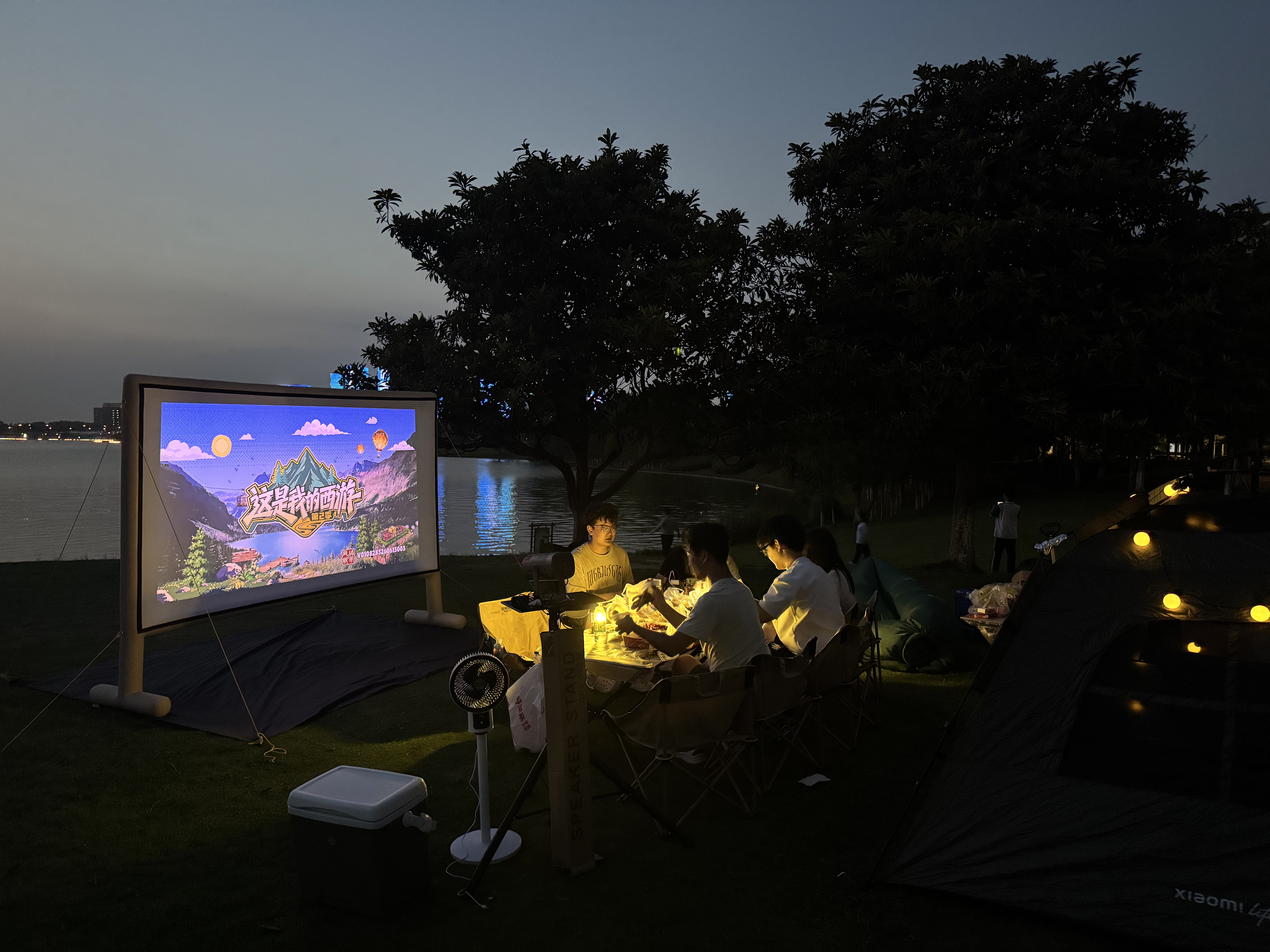Vidda 流光派LightGo 海信光学变焦三色激光投影仪 户外便携家用智能投影机 1300CVIA+20000mAh大电池 实拍图