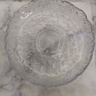 拜杰玻璃水果盘托盘轻奢客厅零食盘干果盘茶点心盘糖果盘 高脚锤纹 实拍图