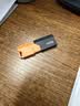 朗科（Netac）16GB USB2.0 U盘UA92 车载电脑两用闪存盘 橙黑色推拉 投标专用软件加密U盘 实拍图