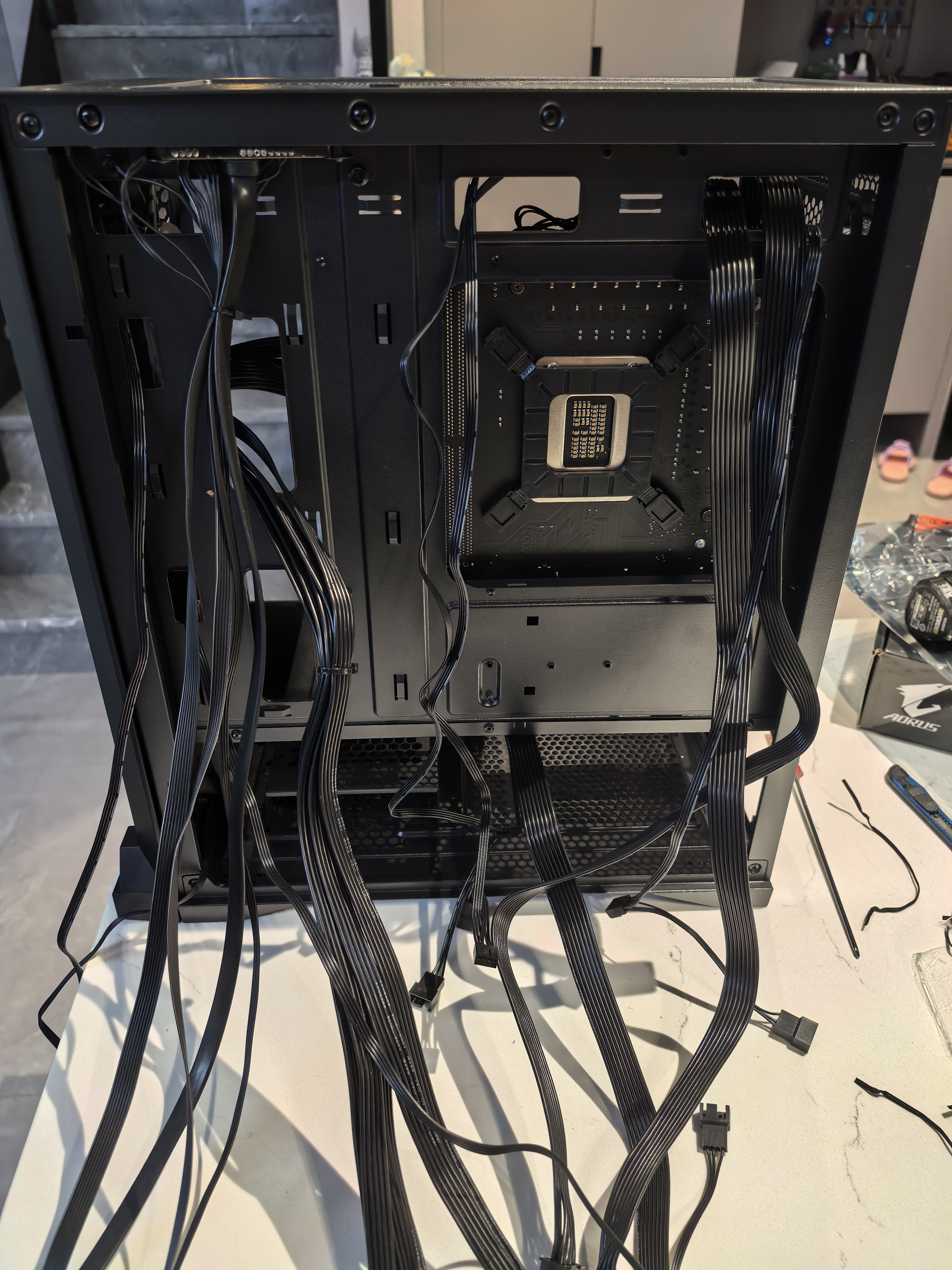 先马（SAMA）平头哥M2 MESH V2黑色 matx散热电脑主机箱 大面积网格/240/280水冷/8风扇位/USB3.0/Type-C预留孔 实拍图