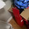 美洲狮（COUGAR）轮滑鞋儿童闪光溜冰鞋男女滑冰旱冰鞋女轮滑鞋男童 黑红单闪单鞋 M (可调31-36码) 实拍图