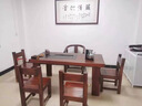 诺感老船木茶桌椅组合纯实木小茶几功夫泡茶台家用一体式新料中式茶台 1米单桌(无椅子，无赠品) 实拍图