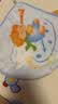 全棉时代婴儿口水巾儿童小毛巾抗菌防螨纯棉纱布手帕30*30cm爱丽丝4条/盒 实拍图