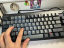CHERRY樱桃MX8.3客制化无线机械键盘电竞游戏8K回报铝合金热插拔蓝牙三模RGB无畏契约三角洲 灰色茶轴 实拍图