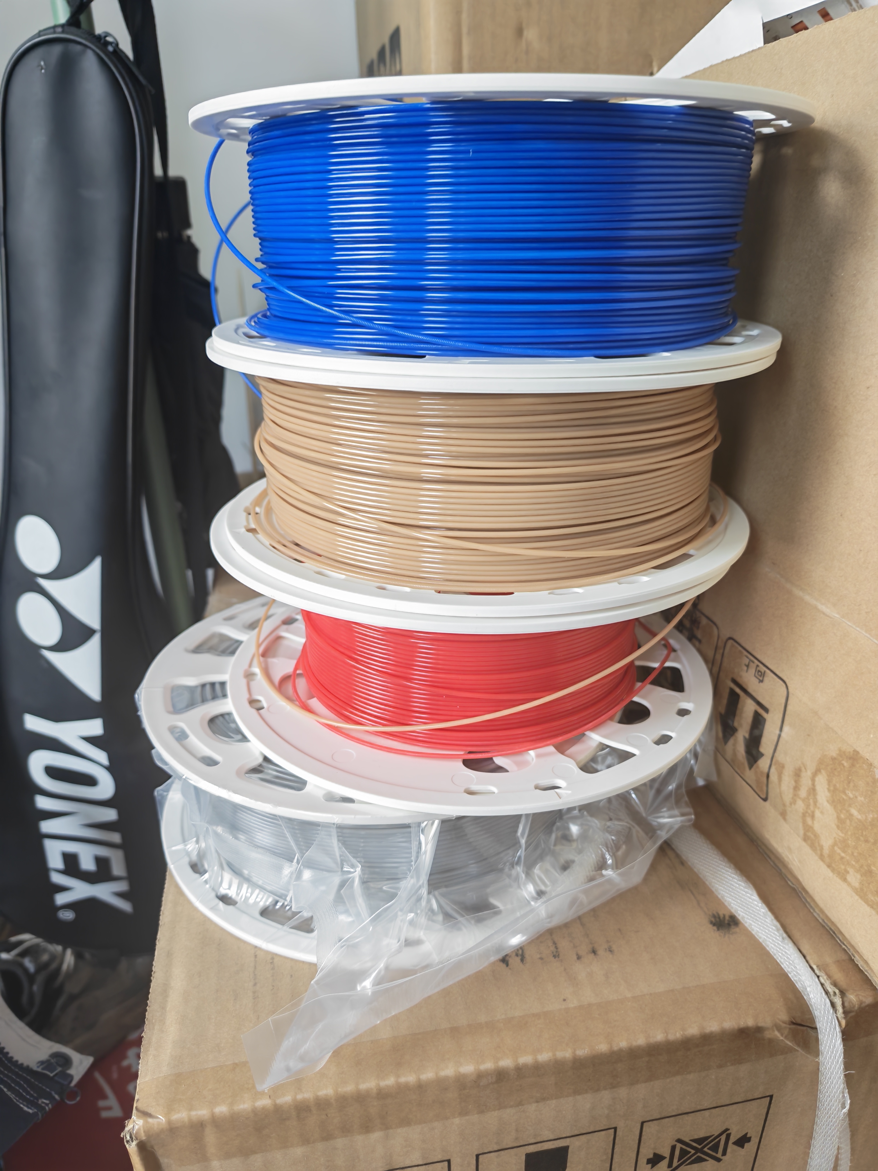 彩格3D打印耗材PETG 1.75mm 适用拓竹 创想三维 爱乐酷 纵维立方 极光尔沃3d打印机线材 绿色 1kg 实拍图