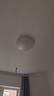 雷士（NVC）次日达吸顶灯阳台灯led现代简约大气圆形卧室灯具大全 24W正白光 实拍图