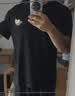 班尼路（Baleno）华夫格短袖t恤男夏季学生潮流男士五分袖衣服青少年重磅上衣半袖 实拍图