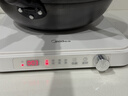 美的（Midea）家用电磁炉电陶炉电池炉2200W大功率猛火新型电磁灶一体微晶面板爆炒炒菜定时火锅炉MC-HGE22BF09 实拍图