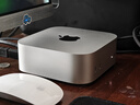 Apple/苹果AI电脑/Mac mini迷你主机 M4银色(10+10核) 16G 512G台式电脑主机 MU9E3CH/A 实拍图