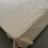 洁丽雅（Grace）A类7A抗菌防水纯色床单床上用品 米驼色200cmx230cm 1.5米床 实拍图