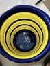 固特异（Goodyear）折叠水桶多功能洗车户外车载大容量钓鱼桶家用便携式旅行10L 实拍图