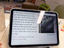 Apple/苹果 iPad 11英寸 A16芯片2025年款 平板电脑 (256GB WLAN版/学习办公娱乐)蓝色 实拍图