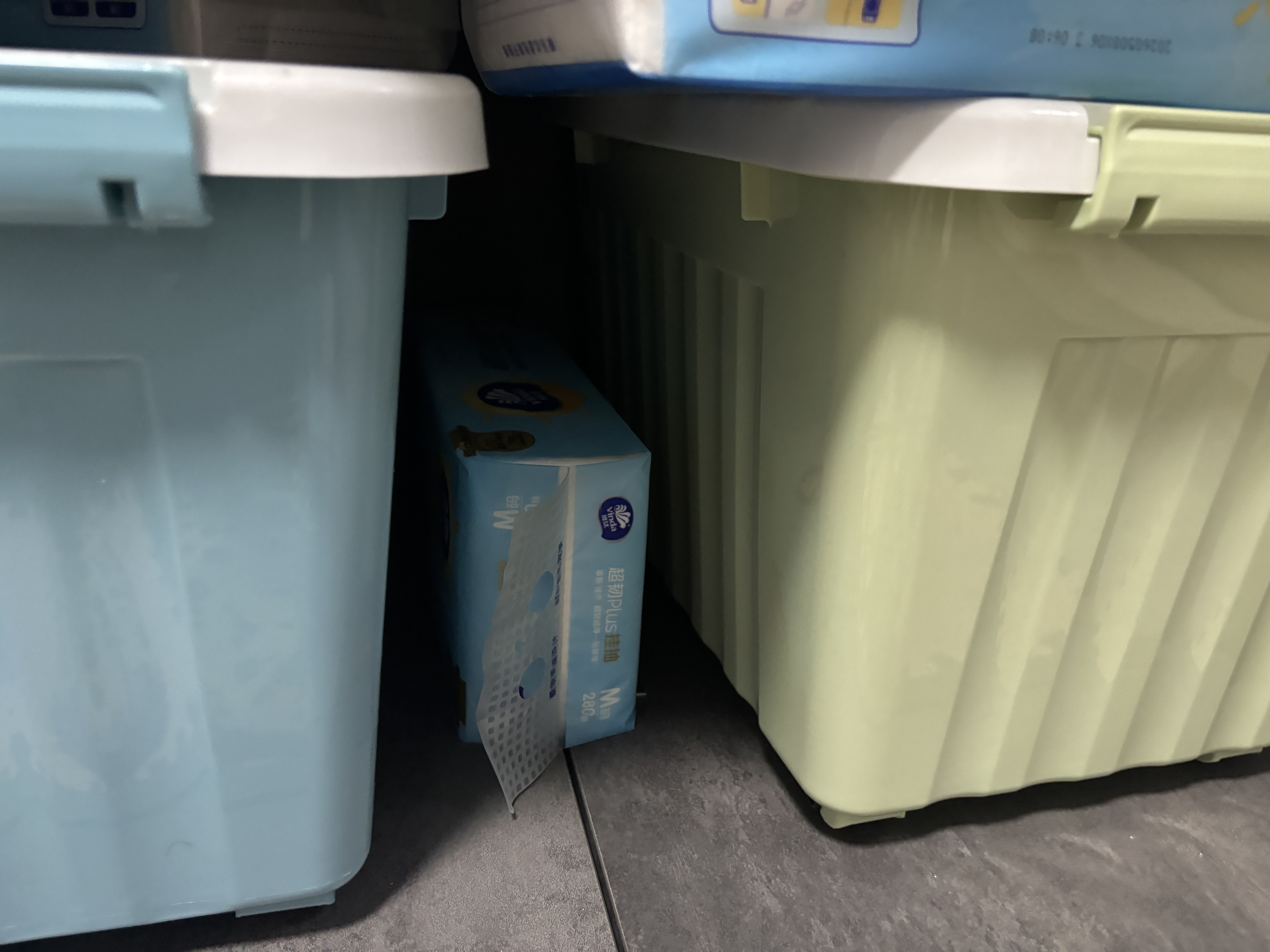 SPACEXPERT 衣物收纳箱特大号36L带轮可移动塑料整理箱车载储物箱大容量 实拍图