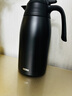 膳魔师（THERMOS）保温壶2000ml男女士商务家用热水壶暖瓶生日实用礼物THX-黑色 实拍图