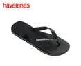 havaianas哈唯纳Brasil Logo巴西元素夹脚人字拖夏情侣拖鞋 1069-墨黑色 41-42 巴西码 实拍图