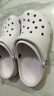 CROCS卡骆驰贝雅洞洞鞋沙滩鞋|10126 白色-100 37/38(230mm) 实拍图