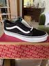 万斯（VANS）范斯经典款Old Skool黑色低帮复古鞋 Vans经典街头男女板鞋夏季新 黑色 39 _鞋内长25cm 实拍图