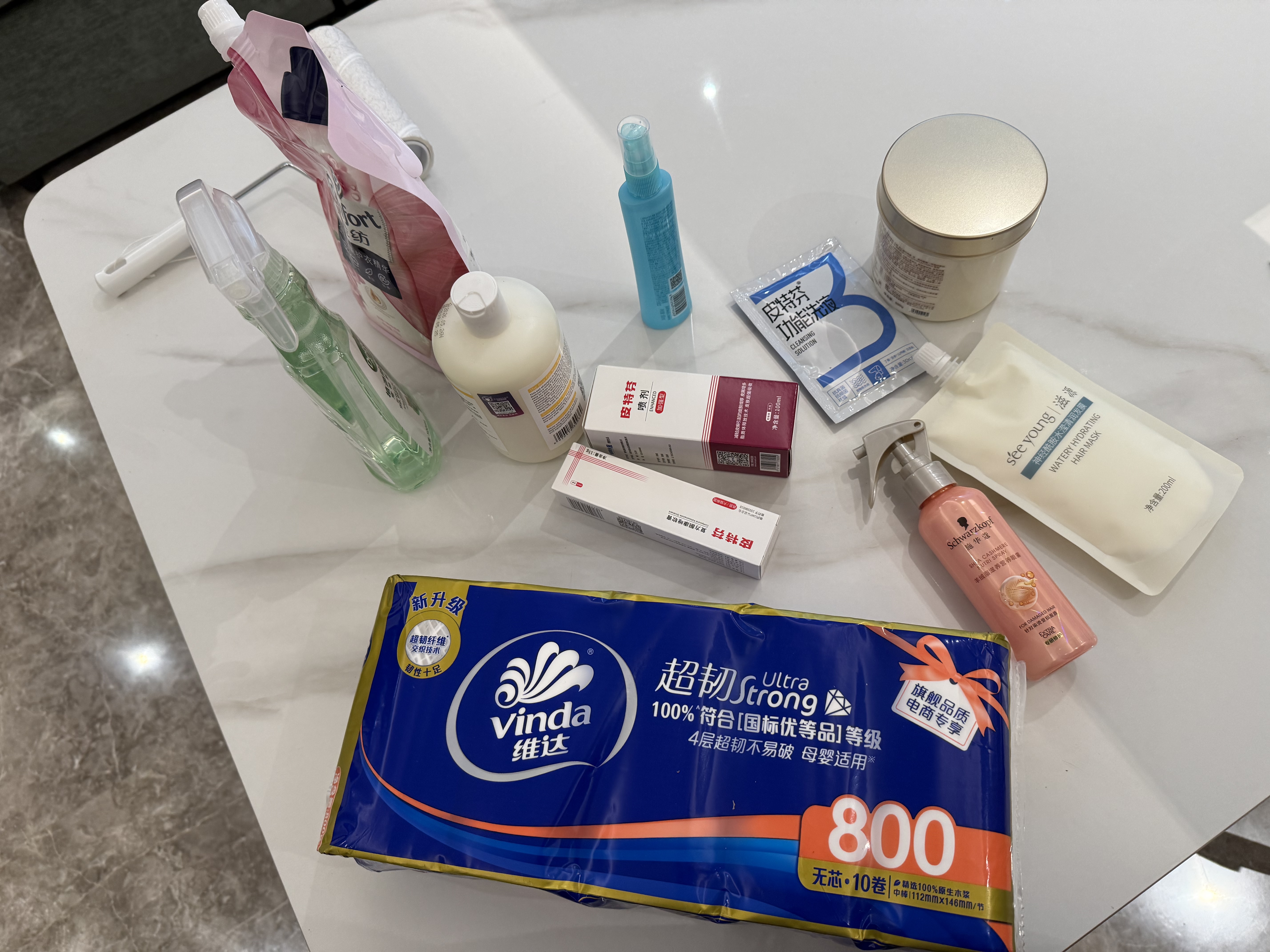 OHBT鱼子酱发膜蛋白营养修复头发防掉发干枯改善毛躁柔顺光泽护发素 实拍图