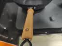京东京造 炒锅 铁锅炒菜电磁炉燃气灶平底【健康无涂层】进口极铁34cm 实拍图