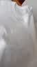 【京东直采】重磅纯棉 圆领短袖男款t恤衣服女士t恤服装真5折专场 白色（短袖） 4XL （170-190斤） 实拍图