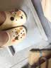 名创优品（MINISO）洞洞鞋女男款EVA夏外穿沙滩凉鞋防滑踩屎感情侣 卡其+趣味零食 实拍图