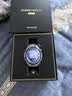 华为HUAWEI WATCH 5 46mm 基础款不锈钢表壳星河蓝素皮复合表带首创X-TAP智感窗eSIM通话手表 实拍图