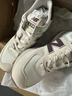 NEW BALANCE NB574官方休闲鞋女鞋复古舒适夏季透气网面礼物轻便百搭运动鞋 米白色 WL574RCF 38 (脚长24.5cm)尺码详询客服 实拍图