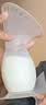 十月结晶集乳器硅胶集奶器漏奶接奶神器母乳收集手动集乳器吸奶后收集神器 实拍图