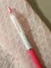 uni三菱【热门商品】 uni-ball UMN-138S按动粉杆黑芯中性笔0.38mm黑笔签字笔商务学生专用水性笔 1支 实拍图