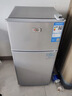 志高（CHIGO）双门冰箱118升两门宿舍租房小户型家用冷藏冷冻小冰箱节能BCD-118A158JD银色 以旧换新 实拍图
