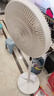 美的（Midea）【幸运草安睡2.0MAX】闪电拆装直流变频家用电风扇语音遥控大风量落地扇一级能效卧室静音新款电扇 实拍图