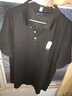 回力（Warrior）男士高端polo衫夏季国潮休闲运动冰丝凉感速干短袖男 黑色 3XL 实拍图