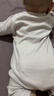 童泰婴儿连体衣春秋季纯棉新生儿衣服宝宝蝴蝶衣哈衣睡衣紫色66cm 实拍图