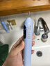 usmile笑容加智能扫振电动牙刷【双支装更划算】 P20PROS白+蓝 情侣送男友/女友 60°大摆幅 生日礼物 实拍图