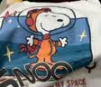 史努比（SNOOPY）【2件装】童装儿童短袖T恤男女童纯棉夏装 黑V字母+白宇航员 130 实拍图